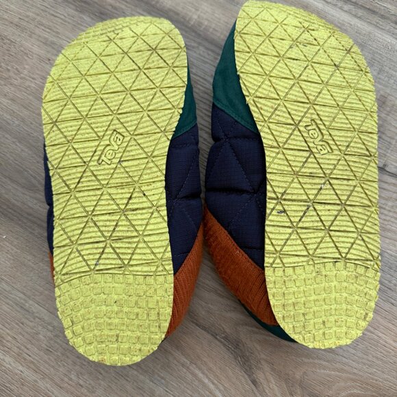 Teva x Cotopaxi Men's ReEmber Moc Sneaker Slipper Blue Green Orange Casual 9 - Picture 9 of 9
